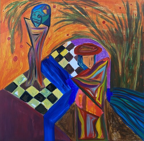 Harvest of Color by Denys Chumachenko, 회화 for Sale on Singulart