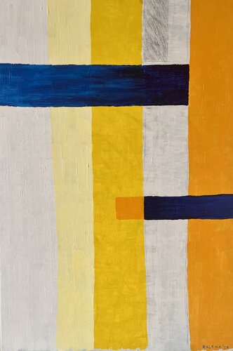 Unfertiges Weiß van Ralf Haberich, Schilderij te koop op Singulart