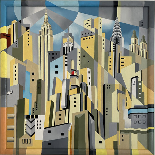 Metropolis di LORENZO MONEGATO, Pittura in vendita su Singulart