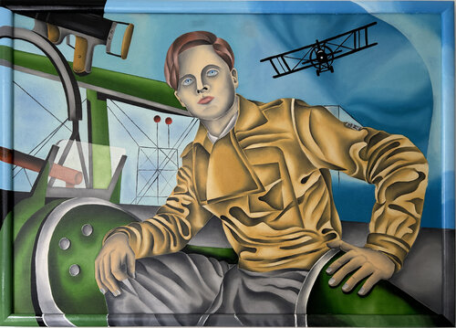 Aviatore de LORENZO MONEGATO, Pintura a la venta en Singulart