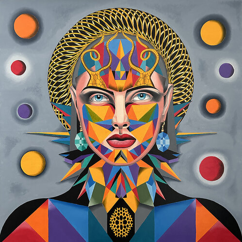Queen Metropolis de LORENZO MONEGATO, Pintura a la venta en Singulart