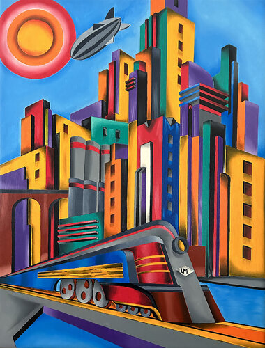 Metropolitan de LORENZO MONEGATO, Pintura a la venta en Singulart
