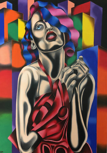 Fatal Girl di LORENZO MONEGATO, Pittura in vendita su Singulart