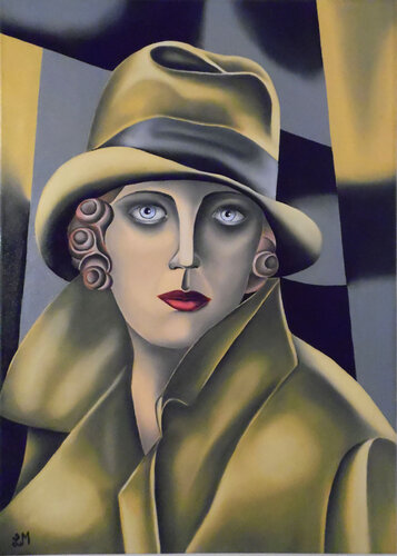 The Detective di LORENZO MONEGATO, Pittura in vendita su Singulart