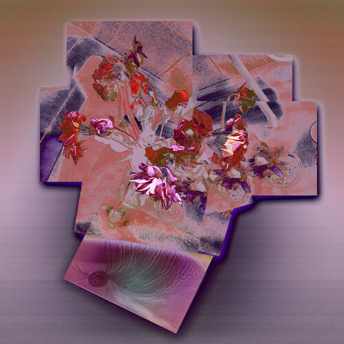 liquid fire 1 by Anastasia Sousouni, デジタル for Sale on Singulart