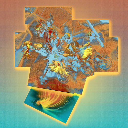 liquid fire 9 by Anastasia Sousouni, Digital for Sale on Singulart