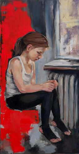 Series “Healing” / Tights van Diana Ivashkevich, Schilderij te koop op Singulart