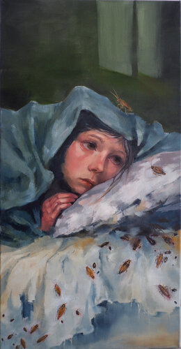 Series “Healing” / Cockroaches van Diana Ivashkevich, Schilderij te koop op Singulart