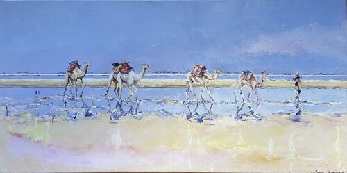 Attraverso il miraggio van Francesco Pellerano, Schilderij te koop op Singulart