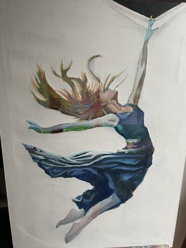 Cadono le foglie van Francesco Pellerano, Schilderij te koop op Singulart