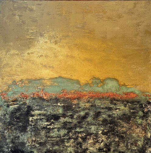 Ocean in golden light - collection Horizon Tina Gattermann