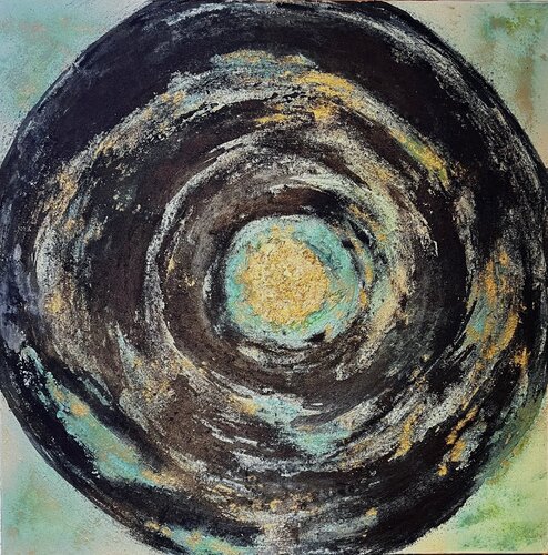 Intensity - collection Bindu van Tina Gattermann, Schilderij te koop op Singulart