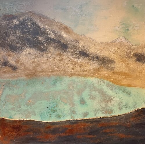 Aluna 7 van Tina Gattermann, Schilderij te koop op Singulart