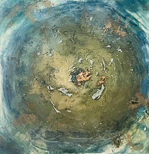 in the depths by Tina Gattermann, Painting for Sale on Singulart