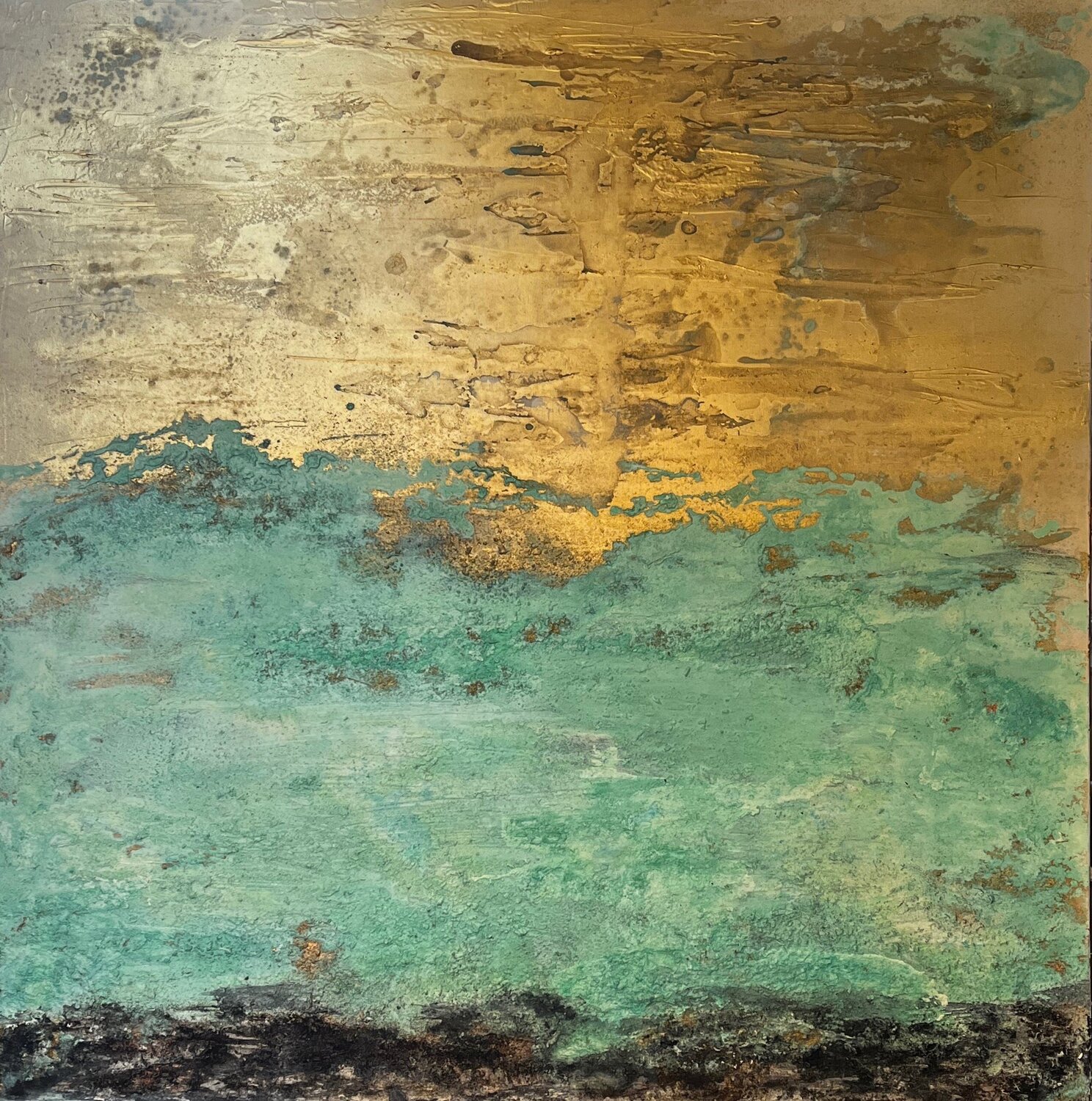 bathing in gold - collection Horizon Tina Gattermann