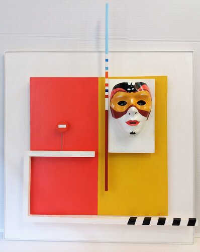 Carnevale a Venezia van Pierluigi Cocchi, Schilderij te koop op Singulart