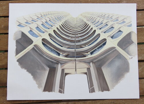 Les Horizons di Lucile Héritier, Pittura in vendita su Singulart