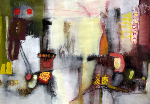 Little red riding hood by Nikky Wirth, Work on Paper for Sale on Singulart
