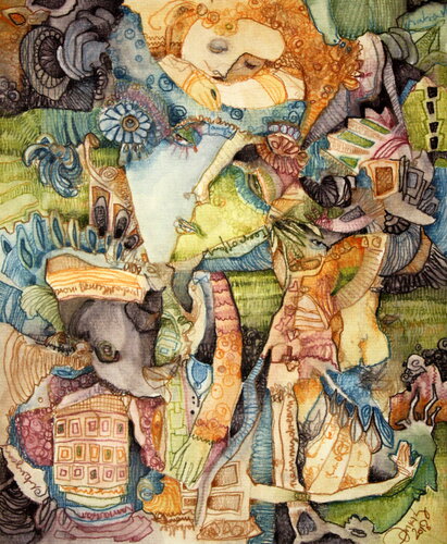 The funniest dream by Nikky Wirth, Work on Paper for Sale on Singulart