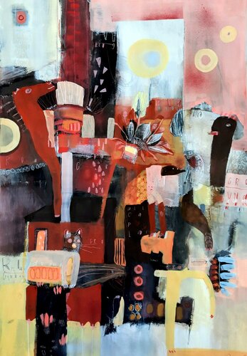Playground de Nikky Wirth, Obra en papel a la venta en Singulart