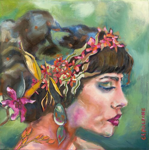 Tout en finesse van Géraldine Bard, Schilderij te koop op Singulart