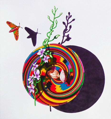 Colorbowl von Jerry Bowman, Werk auf Papier kaufen auf Singulart