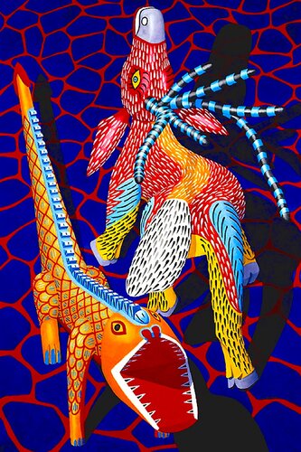 Tree Spirits von Jerry Bowman, Malerei kaufen auf Singulart