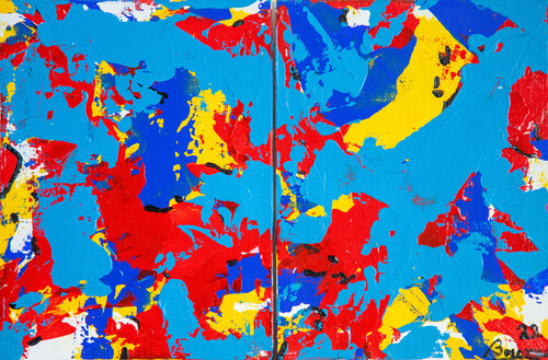 El lado oscuro de la Luna. von Jorge Bremer, Malerei kaufen auf Singulart