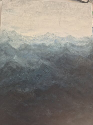 Welle van Barbara Bensz, Schilderij te koop op Singulart