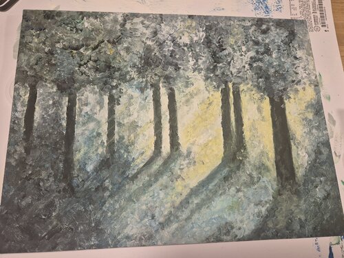 Wald von Barbara Bensz, Malerei kaufen auf Singulart
