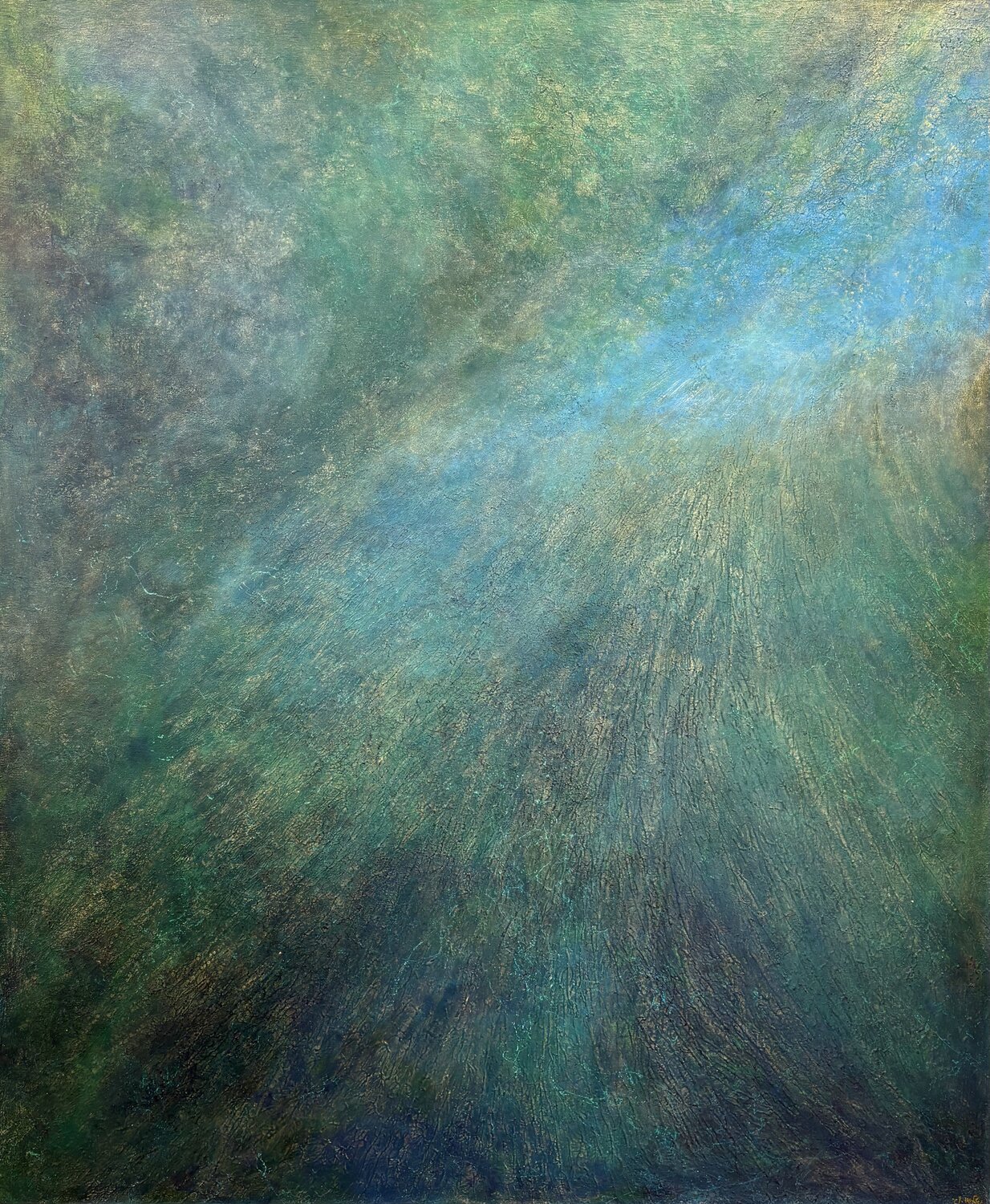 Antes del Comienzo Janette Wölwer Origineel schilderij te koop