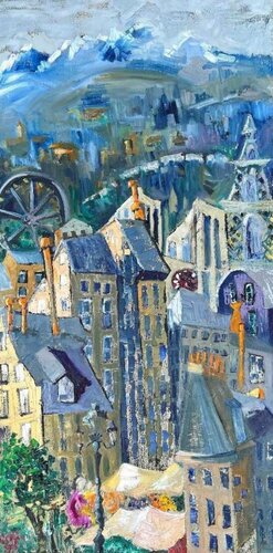 Memories of France von Alix Hallman Travis, Malerei kaufen auf Singulart