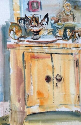 Self Portrait 2 by Alix Hallman Travis, 회화 for Sale on Singulart