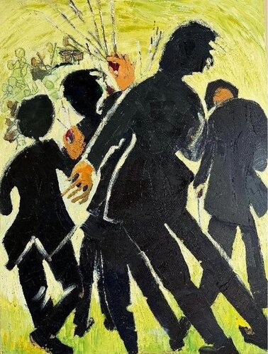 The Conductor, 2 de Alix Hallman Travis, Pintura a la venta en Singulart