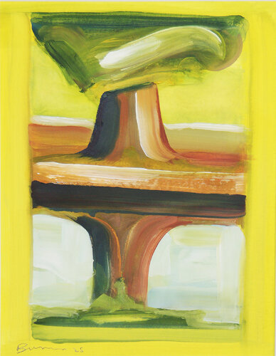 Tree reflection di charlie burman, Pittura in vendita su Singulart