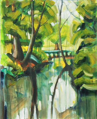 Meanwood Beck X di charlie burman, Pittura in vendita su Singulart