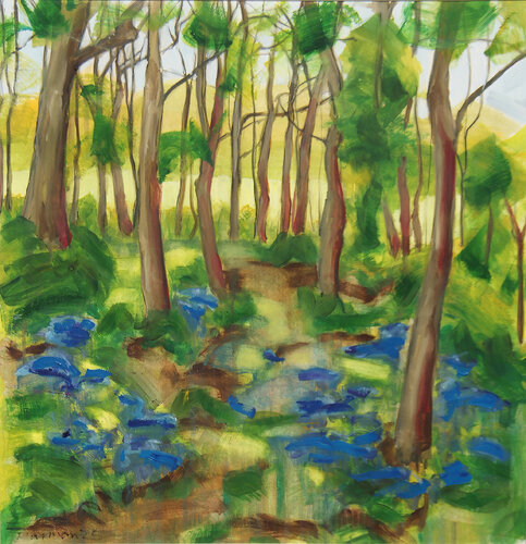 Bluebells IV di charlie burman, Pittura in vendita su Singulart