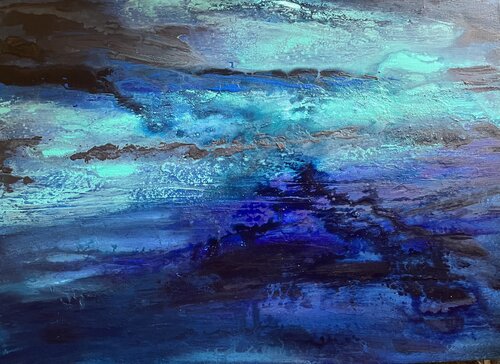 Eisige Stille di Monika Dorr, Pittura in vendita su Singulart