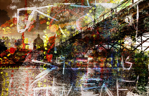 Pont des Arts von Roxane Stroobant, Druck kaufen auf Singulart