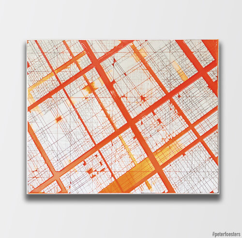 Orange water van Peter Foesters, Andere media te koop op Singulart