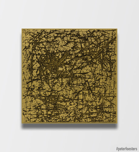 True gold van Peter Foesters, Schilderij te koop op Singulart