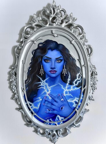 Sophia’s Thunder by Venus Gonzalez, 絵画 for Sale on Singulart