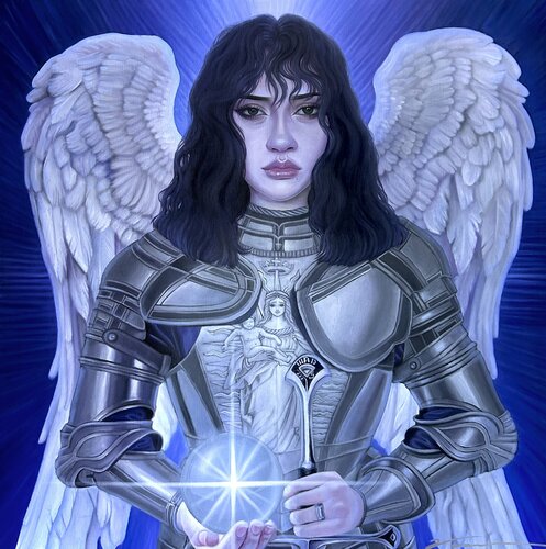 Joan of Art by Venus Gonzalez, 絵画 for Sale on Singulart