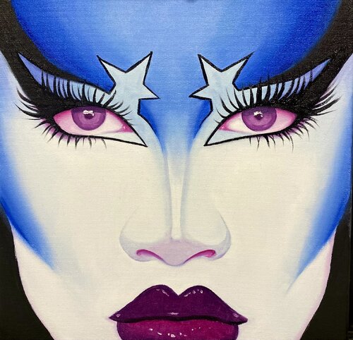StarGirl by Venus Gonzalez, 絵画 for Sale on Singulart