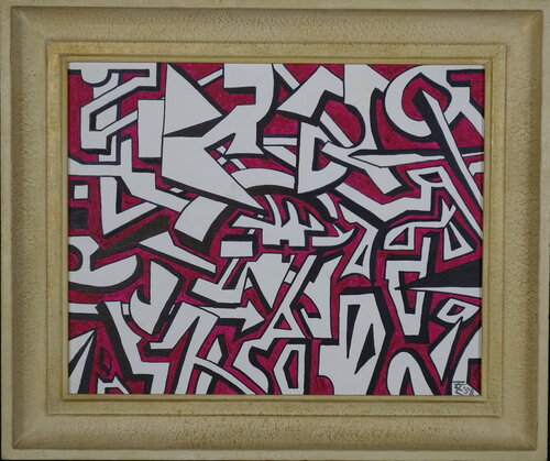 Abstrakte Studie van Tilo Tscheulin, Schilderij te koop op Singulart