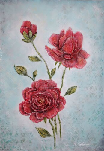 Red Eternal van Maryam Faghihi, Schilderij te koop op Singulart