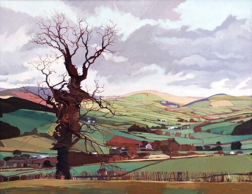 The Tree, Aberystwyth von Moorland Productions (Kenneth Hay / Seetha A), Malerei kaufen auf Singulart