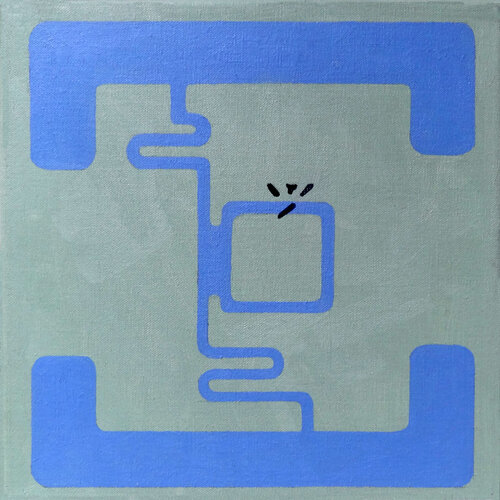 CM_013_"Alien III" di Moorland Productions (Kenneth Hay / Seetha A), Pittura in vendita su Singulart