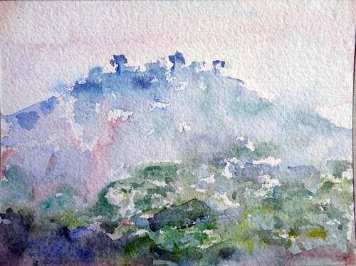 Brunate, Italy par Moorland Productions (Kenneth Hay / Seetha A), Peinture en vente sur Singulart