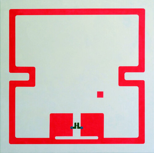 CM_021_"Zircon Blue" di Moorland Productions (Kenneth Hay / Seetha A), Pittura in vendita su Singulart